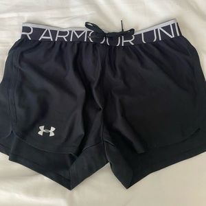 Under Armour running shorts